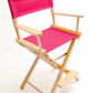 Counter Height (24″) Director’s Chair – Natural Finish