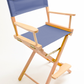 Counter Height (24″) Director’s Chair – Natural Finish