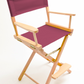 Counter Height (24″) Director’s Chair – Natural Finish