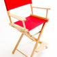 Counter Height (24″) Director’s Chair – Natural Finish
