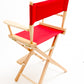 Counter Height (24″) Director’s Chair – Natural Finish