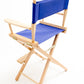 Counter Height (24″) Director’s Chair – Natural Finish