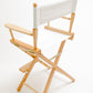 Counter Height (24″) Director’s Chair – Natural Finish