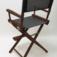 Counter Height (24″) Director’s Chair – Walnut Finish