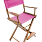 Counter Height (24″) Director’s Chair – Walnut Finish