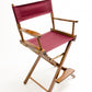 Counter Height (24″) Director’s Chair – Walnut Finish