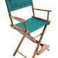 Counter Height (24″) Director’s Chair – Walnut Finish