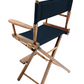 Counter Height (24″) Director’s Chair – Walnut Finish