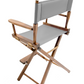 Counter Height (24″) Director’s Chair – Walnut Finish