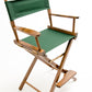 Counter Height (24″) Director’s Chair – Walnut Finish