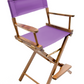 Counter Height (24″) Director’s Chair – Walnut Finish