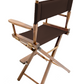 Counter Height (24″) Director’s Chair – Walnut Finish
