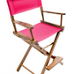 Counter Height (24″) Director’s Chair – Walnut Finish