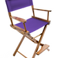 Counter Height (24″) Director’s Chair – Walnut Finish