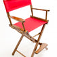 Counter Height (24″) Director’s Chair – Walnut Finish