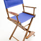 Counter Height (24″) Director’s Chair – Walnut Finish