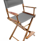 Counter Height (24″) Director’s Chair – Walnut Finish