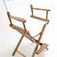 Counter Height (24″) Director’s Chair – Walnut Finish