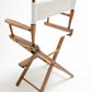 Counter Height (24″) Director’s Chair – Walnut Finish