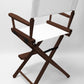 Counter Height (24″) Director’s Chair – Walnut Finish