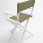 Counter Height (24″) Director’s Chair – White Finish