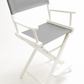 Counter Height (24″) Director’s Chair – White Finish