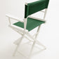 Counter Height (24″) Director’s Chair – White Finish