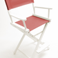 Counter Height (24″) Director’s Chair – White Finish
