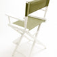 Counter Height (24″) Director’s Chair – White Finish