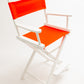 Counter Height (24″) Director’s Chair – White Finish