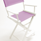 Counter Height (24″) Director’s Chair – White Finish