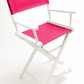 Counter Height (24″) Director’s Chair – White Finish