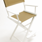 Counter Height (24″) Director’s Chair – White Finish