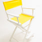 Counter Height (24″) Director’s Chair – White Finish