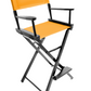Bar Height (30″) Director’s Chair – Gold Medal Contemporary