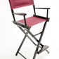 Bar Height (30″) Director’s Chair – Black Finish