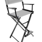 Bar Height (30″) Director’s Chair – Gold Medal Contemporary
