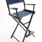 Bar Height (30″) Director’s Chair – Gold Medal Contemporary