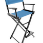 Bar Height (30″) Director’s Chair – Black Finish