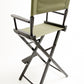 Bar Height (30″) Director’s Chair – Black Finish