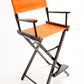 Bar Height (30″) Director’s Chair – Black Finish