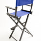 Bar Height (30″) Director’s Chair – Black Finish