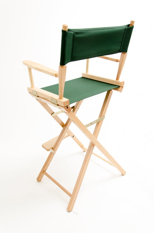 Bar Height (30″) Director’s Chair – Natural Finish