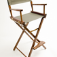 Bar Height (30″) Director’s Chair – Walnut Finish