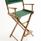 Bar Height (30″) Director’s Chair – Walnut Finish