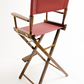 Bar Height (30″) Director’s Chair – Walnut Finish
