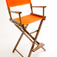 Bar Height (30″) Director’s Chair – Walnut Finish