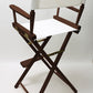Bar Height (30″) Director’s Chair – Walnut Finish