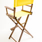 Bar Height (30″) Director’s Chair – Walnut Finish