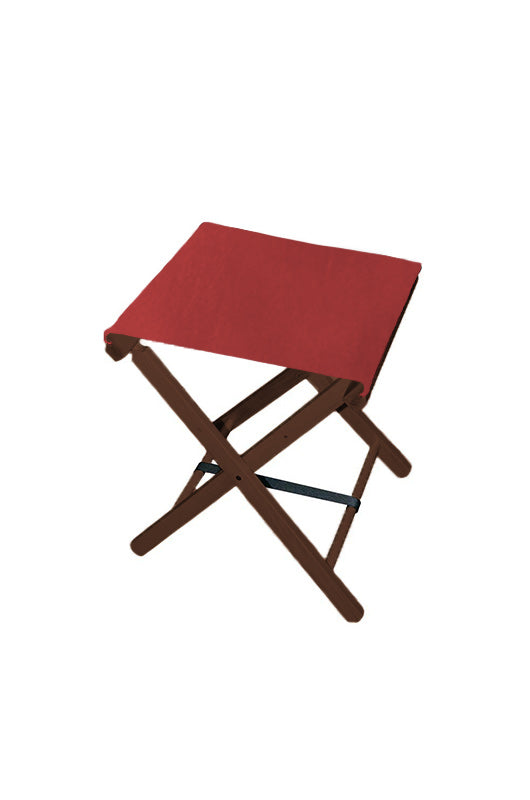 Camp Stool Walnut Finish